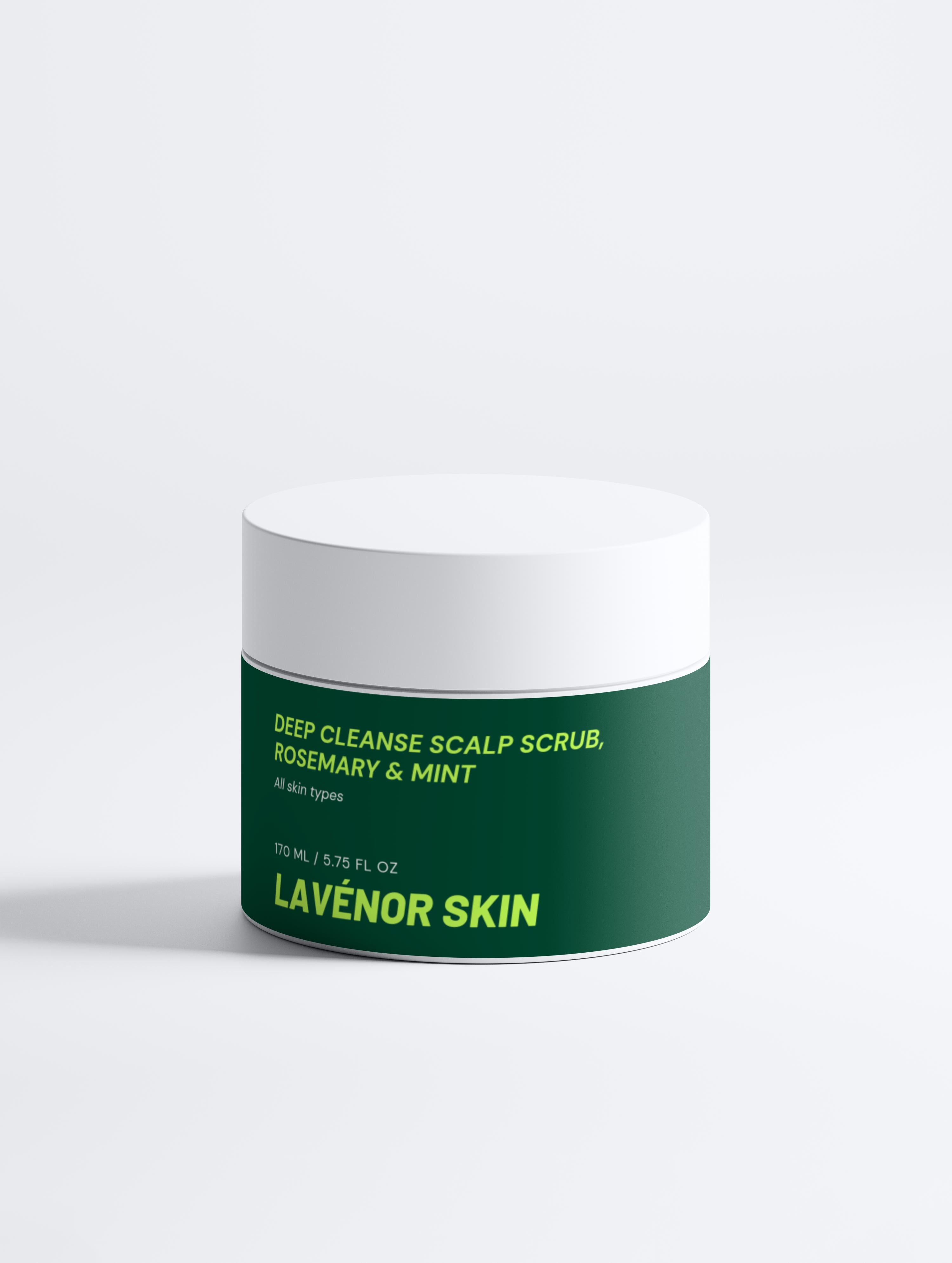 Deep Cleanse Scalp Scrub, Rosemary & Mint