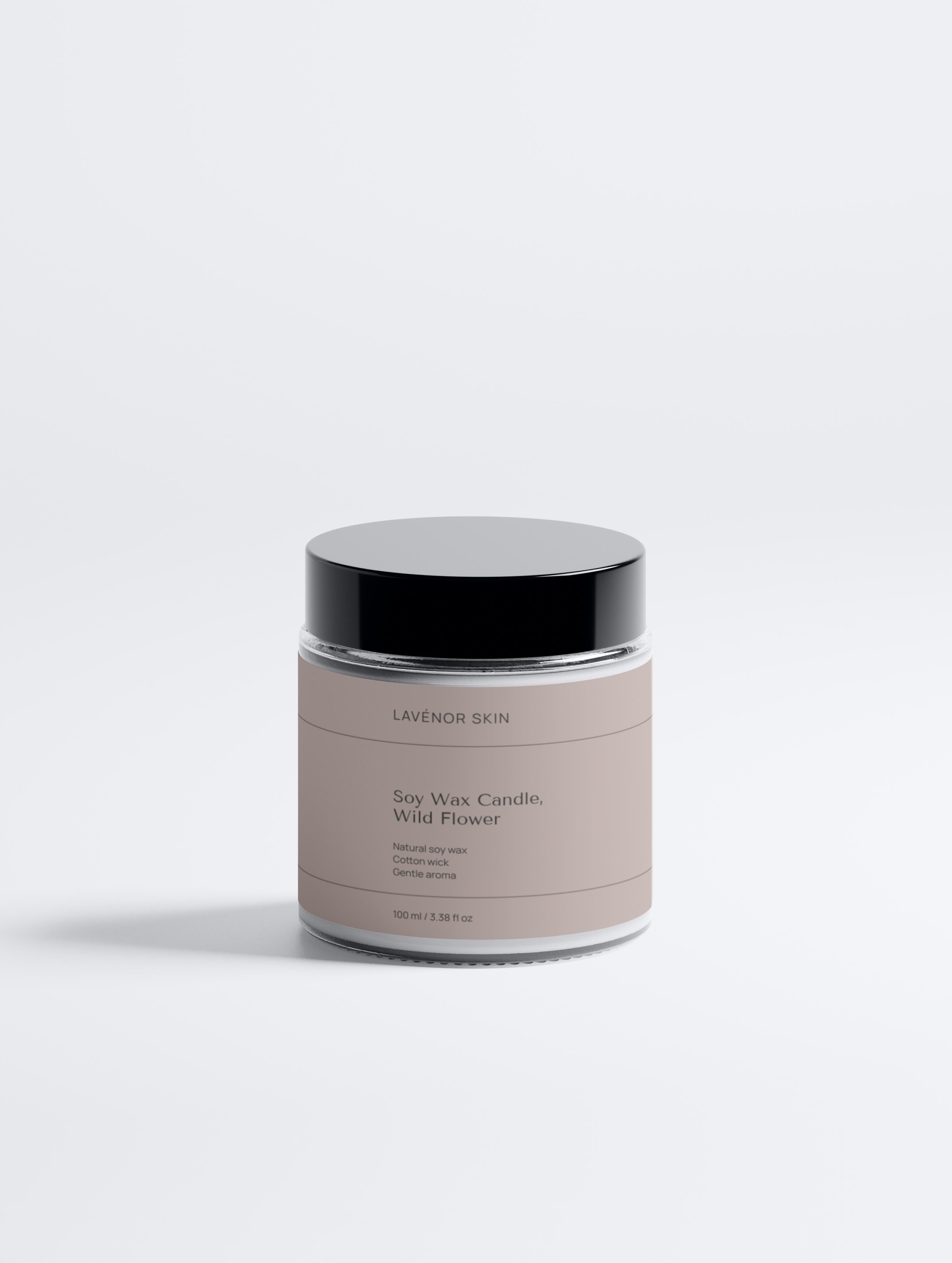 Soy Wax Candle, Wild Flower